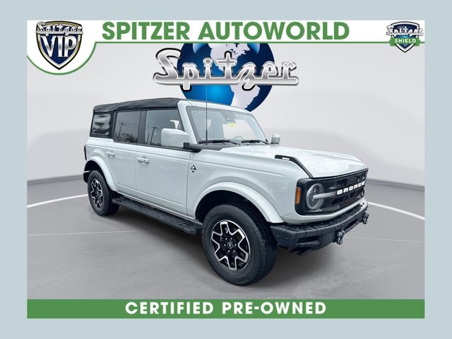 Cactus Gray 2024 Ford Bronco Outer Banks 4-Door 4WD SUV / Crossover Four-Wheel Drive Automatic