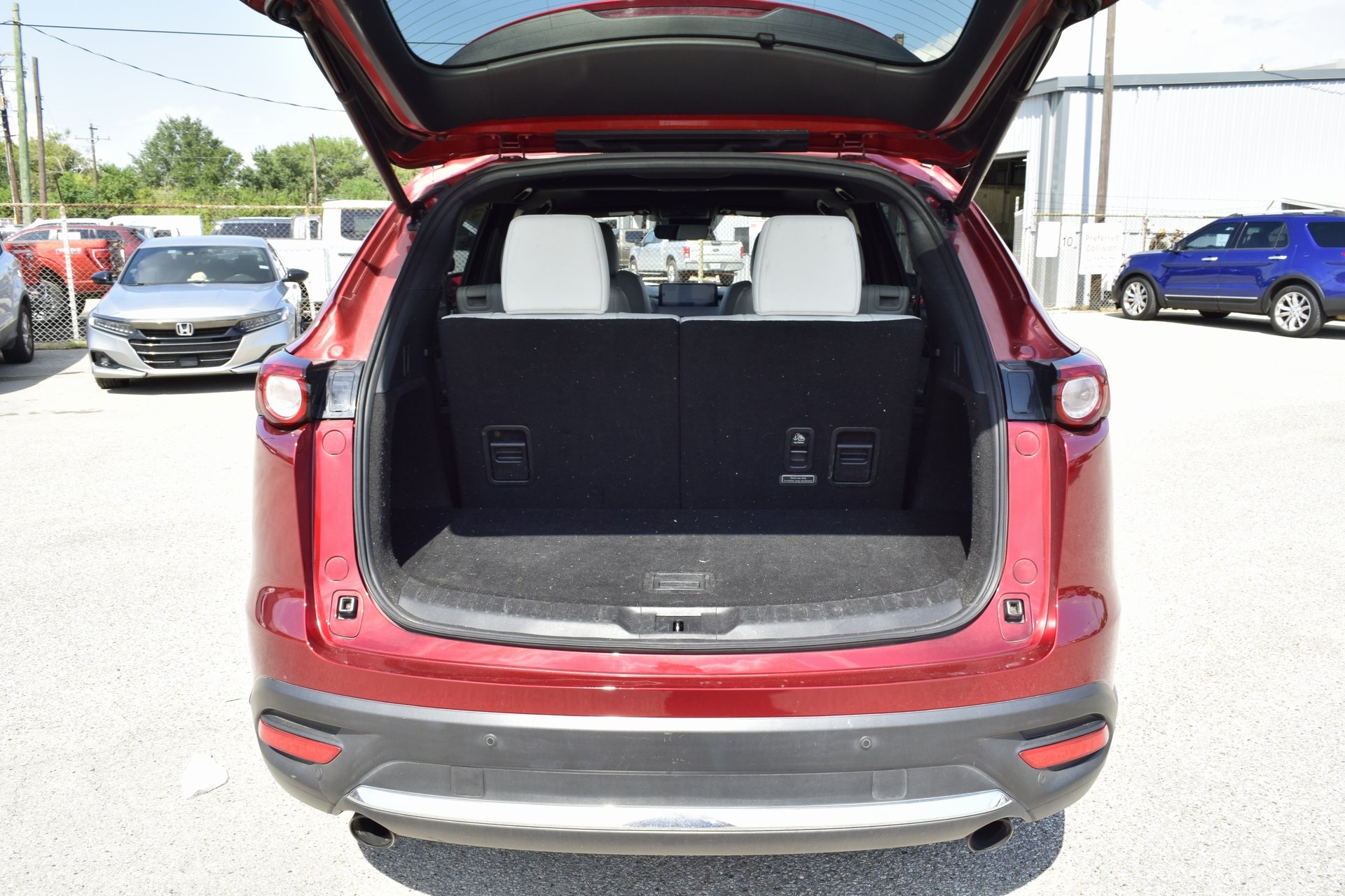 2021 Mazda CX-9 Signature Red at DeMontrond Mazda