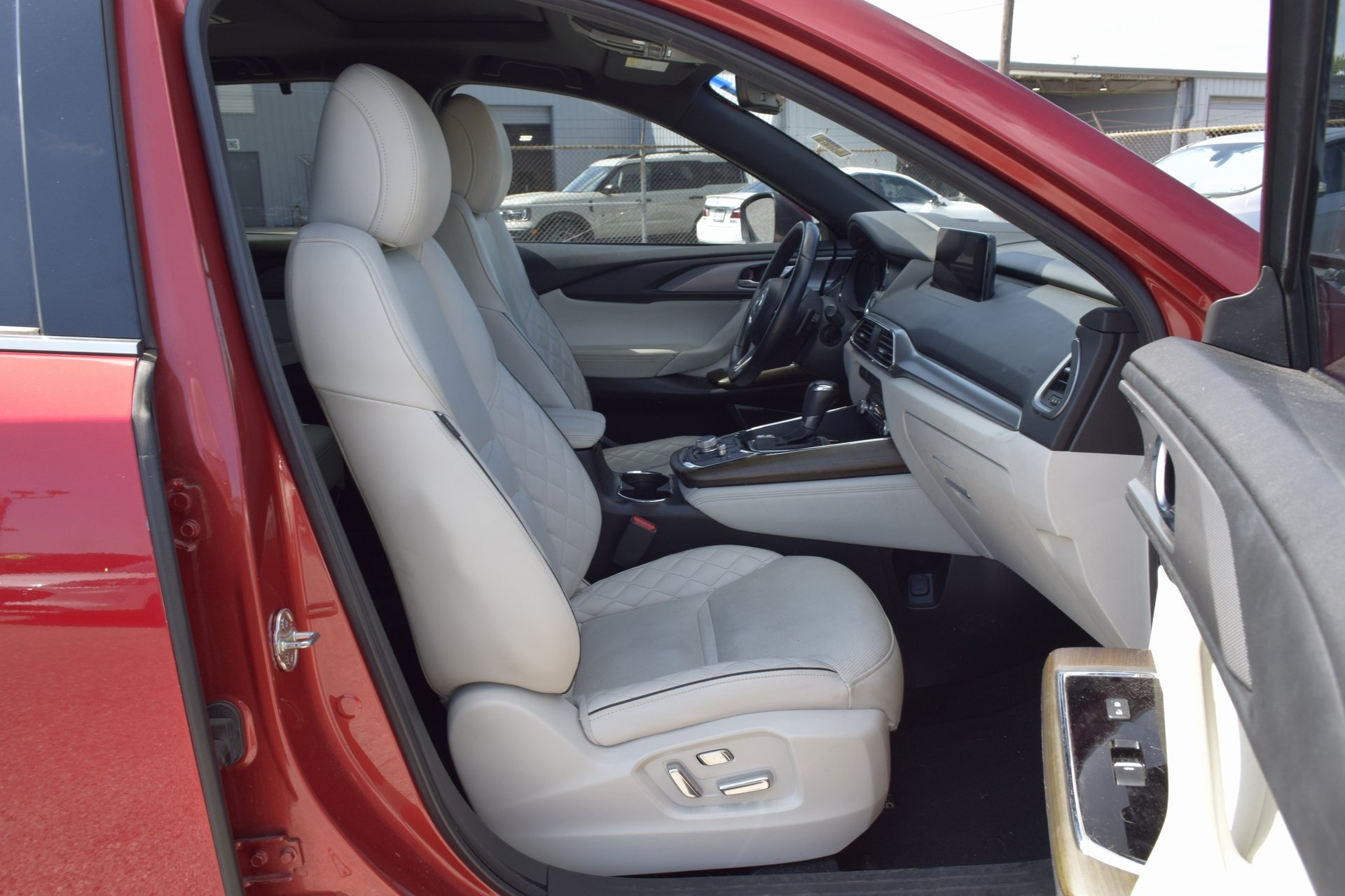 2021 Mazda CX-9 Signature Red at DeMontrond Mazda