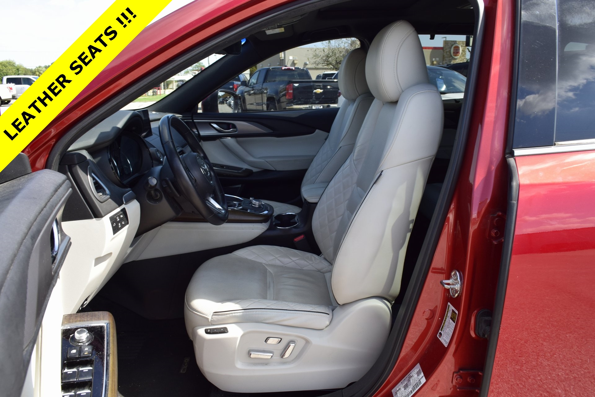 2021 Mazda CX-9 Signature Red at DeMontrond Mazda