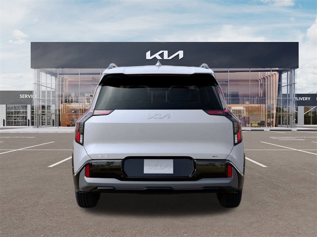 2026 Kia EV9 GT-Line White at DeMontrond Automotive Group