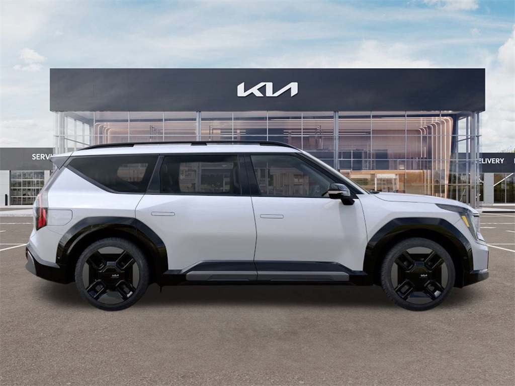 2026 Kia EV9 GT-Line White at DeMontrond Automotive Group