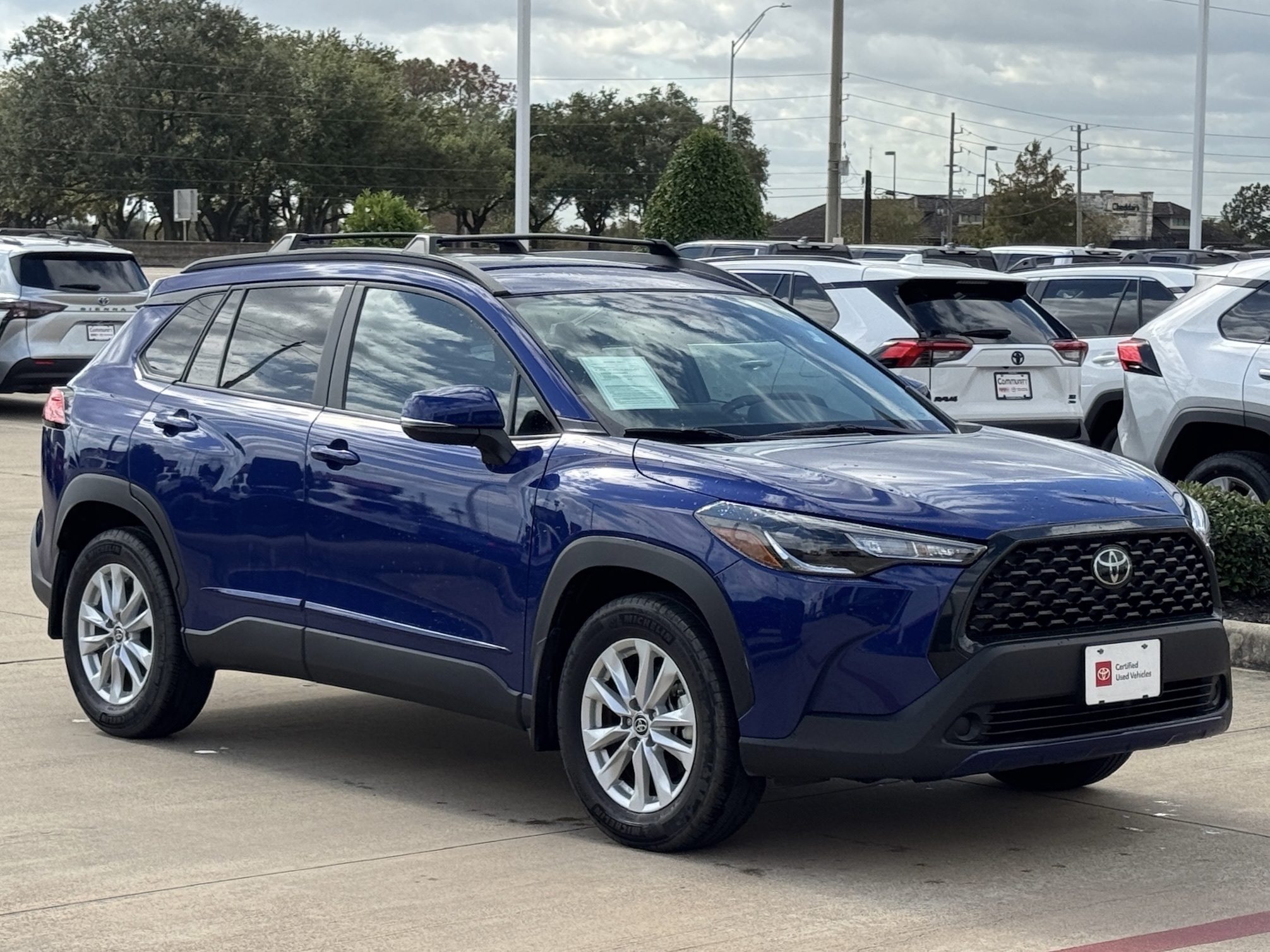 2023 Toyota Corolla Cross LE Blue at Bayway Cadillac Southwest