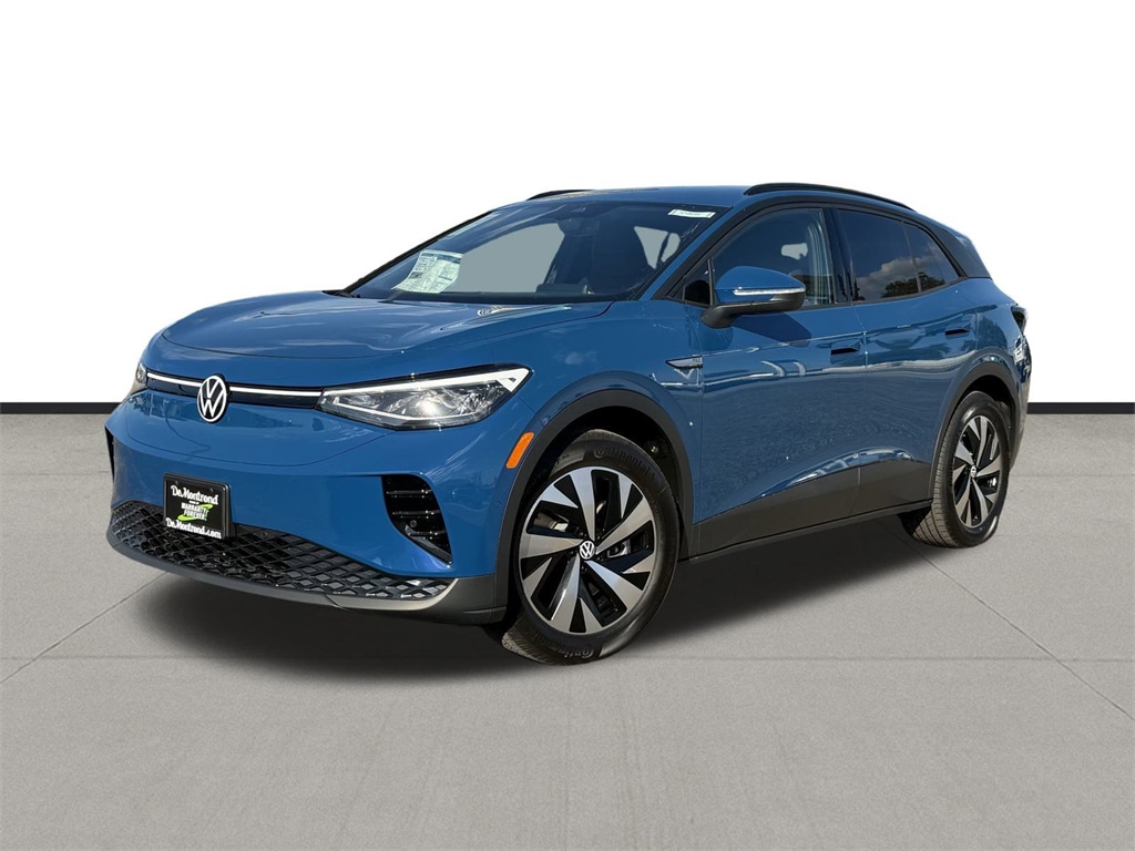 2025 Volkswagen ID.4 Pro Blue at DeMontrond Automotive Group