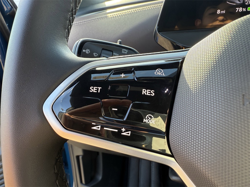 2025 Volkswagen ID.4 Pro Blue at DeMontrond Automotive Group