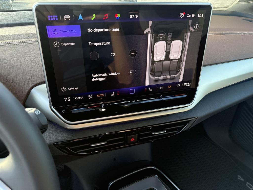 2025 Volkswagen ID.4 Pro Blue at DeMontrond Automotive Group