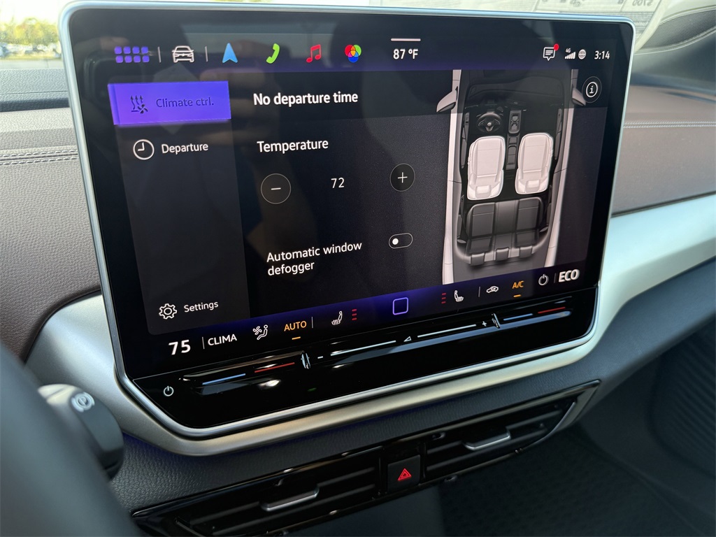 2025 Volkswagen ID.4 Pro Blue at DeMontrond Automotive Group