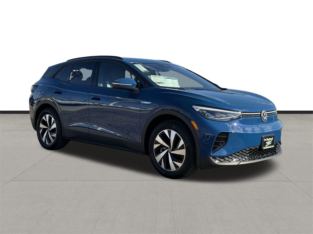 2025 Volkswagen ID.4 Pro Blue at DeMontrond Automotive Group