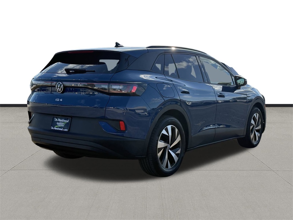 2025 Volkswagen ID.4 Pro Blue at DeMontrond Automotive Group