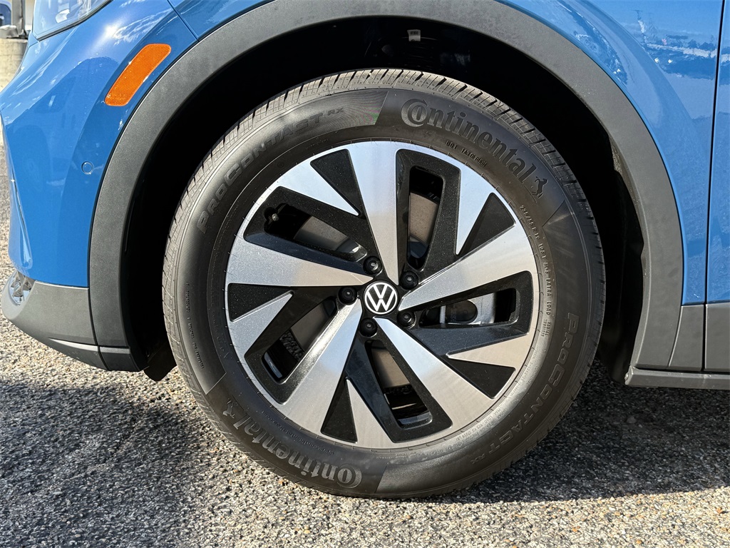 2025 Volkswagen ID.4 Pro Blue at DeMontrond Automotive Group