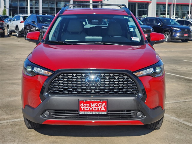 2024 Toyota Corolla Cross LE Red at AutoSavvy Houston Southwest