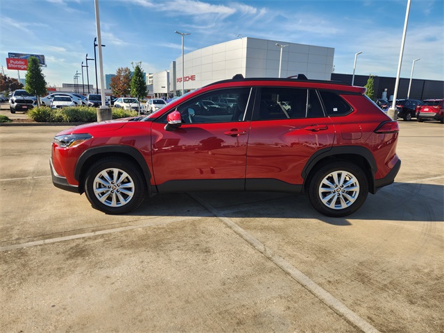 2024 Toyota Corolla Cross LE Red at AutoSavvy Houston Southwest