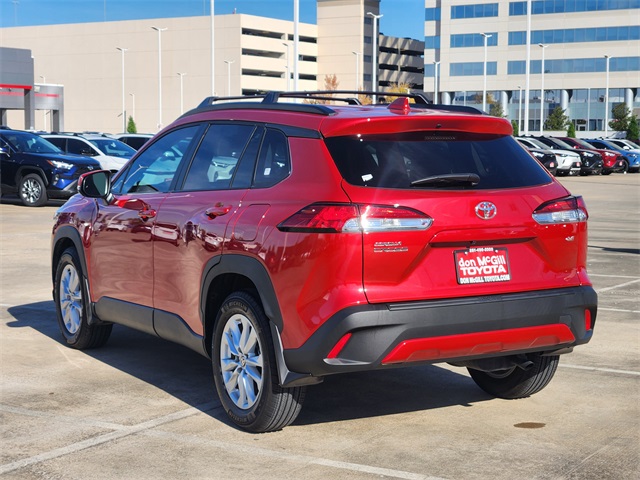 2024 Toyota Corolla Cross LE Red at AutoSavvy Houston Southwest
