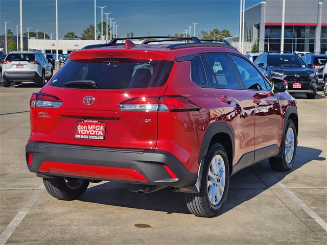 2024 Toyota Corolla Cross LE Red at AutoSavvy Houston Southwest