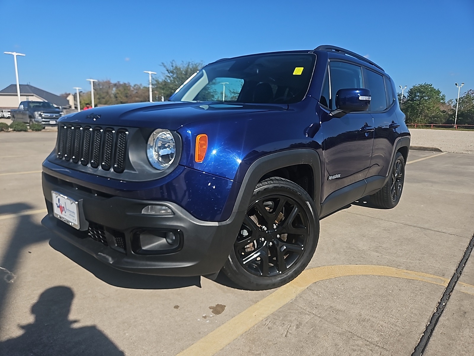 2018 Jeep Renegade Altitude Blue at DeMontrond Auto Country