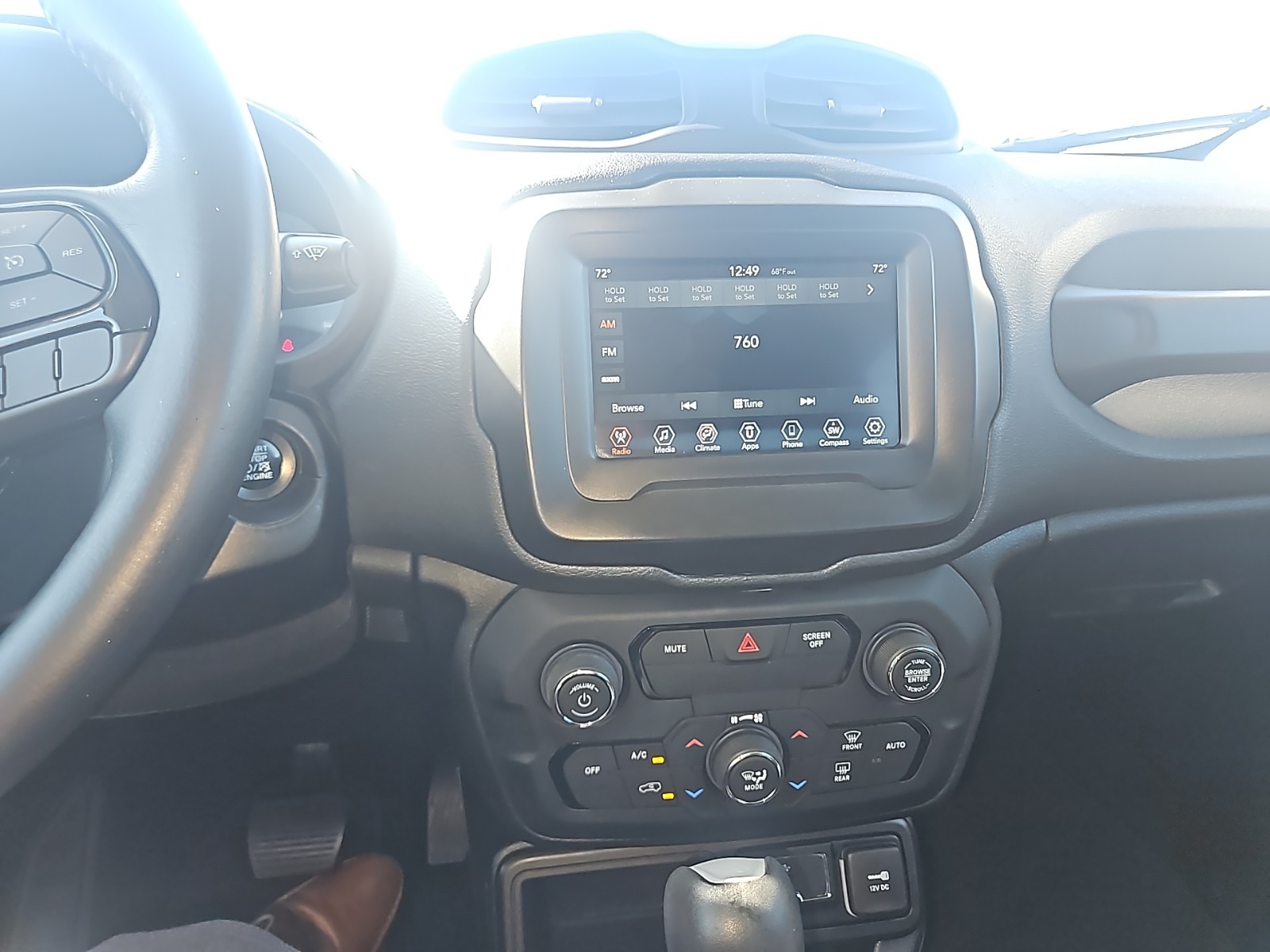 2018 Jeep Renegade Altitude Blue at DeMontrond Auto Country