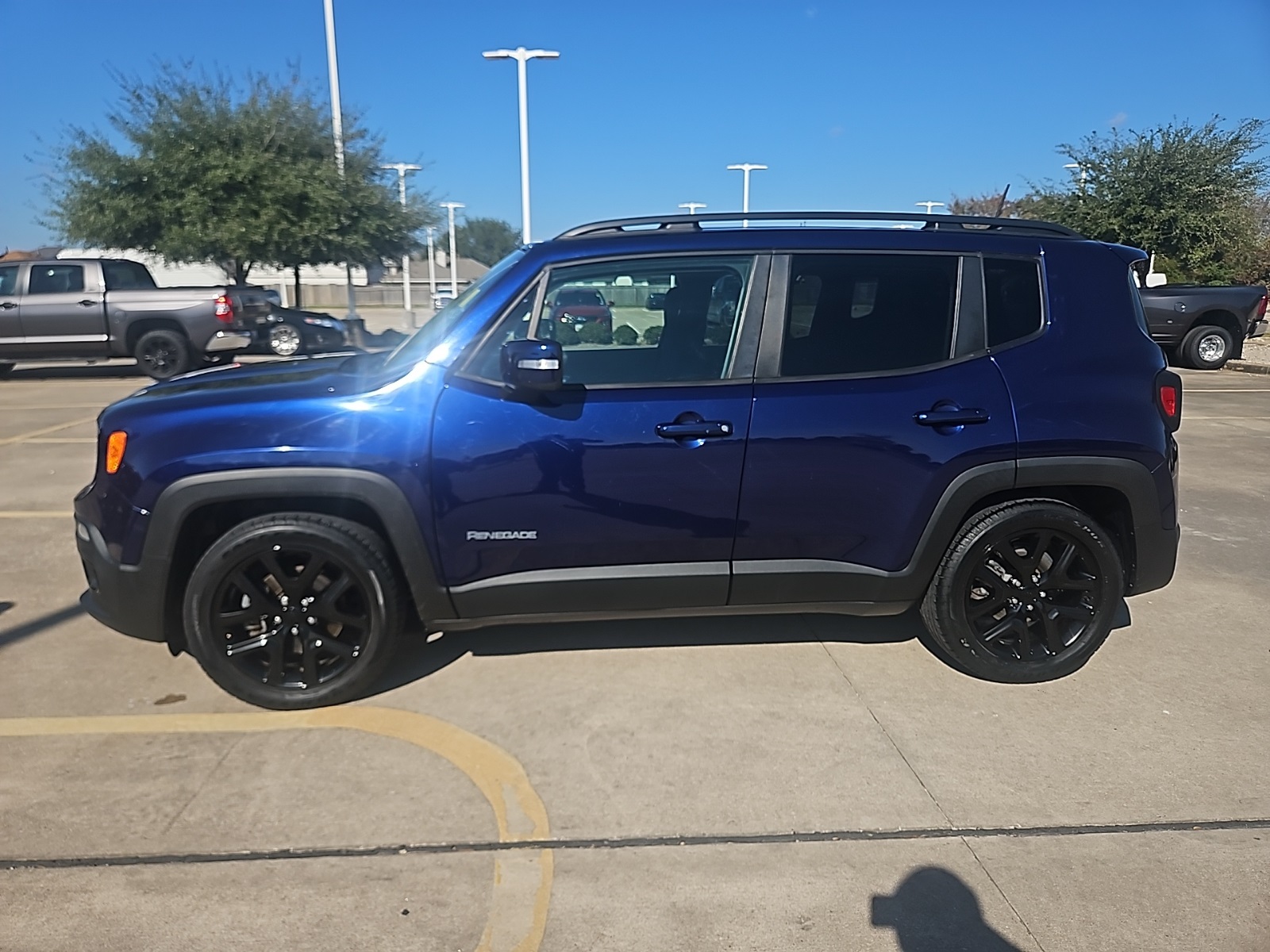 2018 Jeep Renegade Altitude Blue at DeMontrond Auto Country