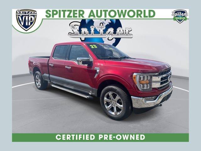 Hot Pepper Red Metallic Tinted Clearcoat 2023 Ford F-150 Pickup Truck Four-Wheel Drive Automatic