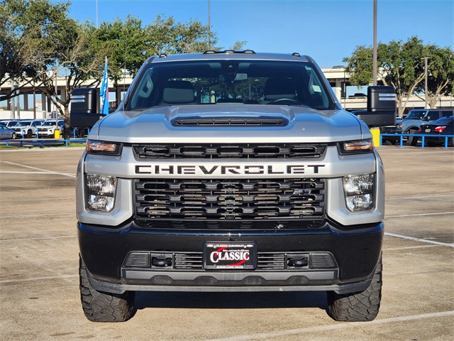 2022 Chevrolet Silverado 2500HD Custom Silver at North Houston Mitsubishi