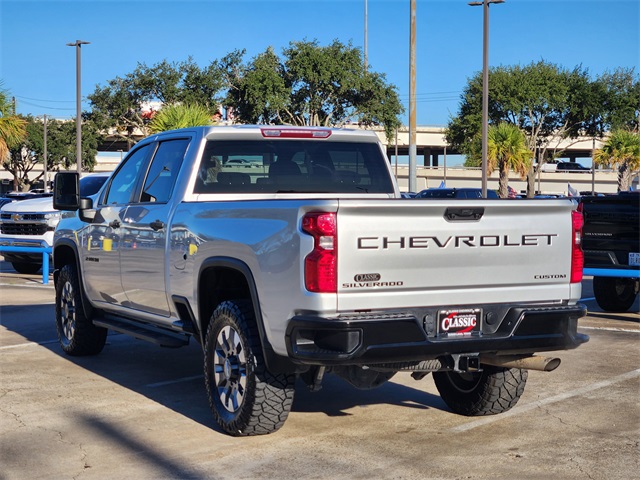 2022 Chevrolet Silverado 2500HD Custom Silver at North Houston Mitsubishi