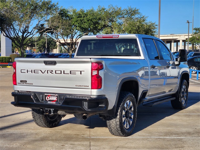 2022 Chevrolet Silverado 2500HD Custom Silver at North Houston Mitsubishi