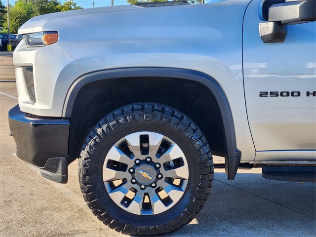 2022 Chevrolet Silverado 2500HD Custom Silver at North Houston Mitsubishi