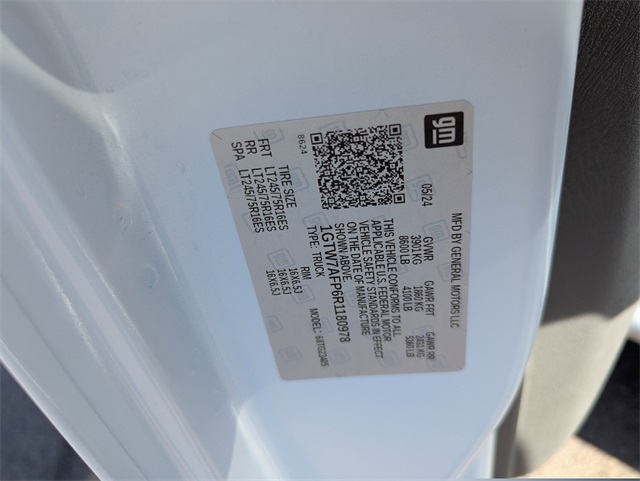 2024 GMC Savana 2500 Work Van White at Wharton Chevrolet GMC