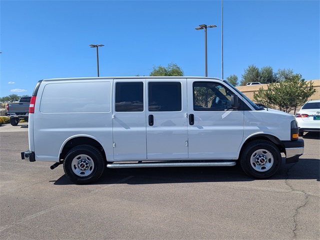 2024 GMC Savana 2500 Work Van White at Wharton Chevrolet GMC