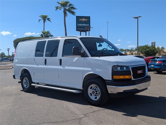 2024 GMC Savana 2500 Work Van White at Wharton Chevrolet GMC