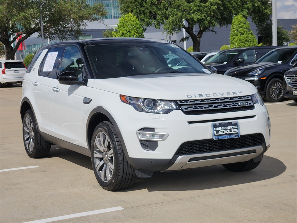 2018 Land Rover Discovery Sport HSE Luxury White at Big Star Buick GMC