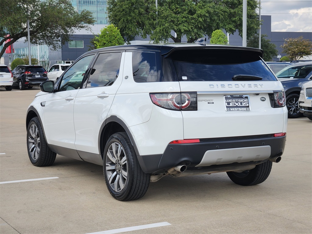 2018 Land Rover Discovery Sport HSE Luxury White at Big Star Buick GMC