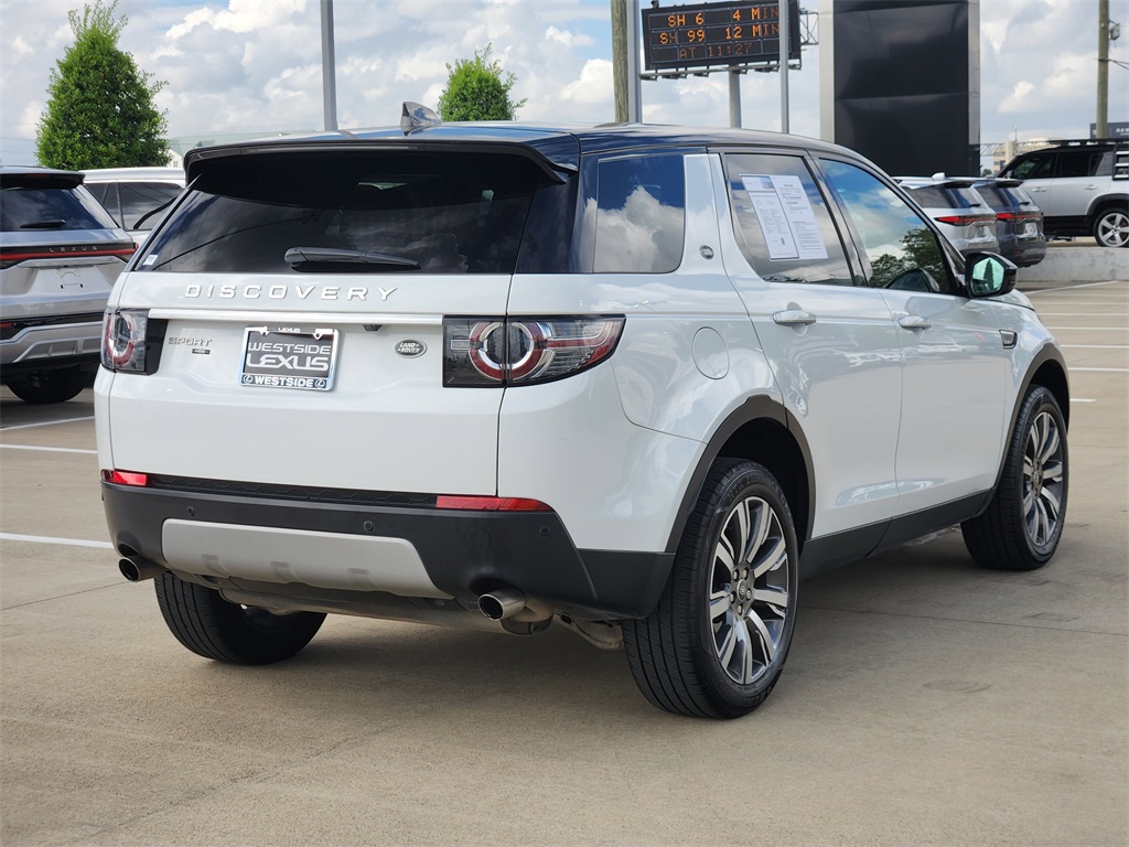2018 Land Rover Discovery Sport HSE Luxury White at Big Star Buick GMC