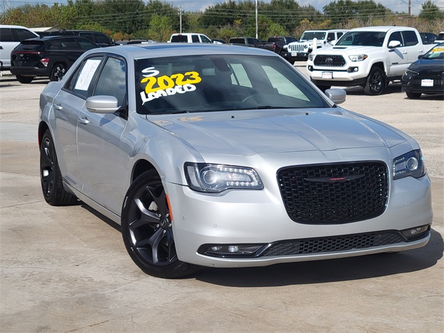 2023 Chrysler 300 S Silver at Victoria Chrysler Dodge Jeep Ram