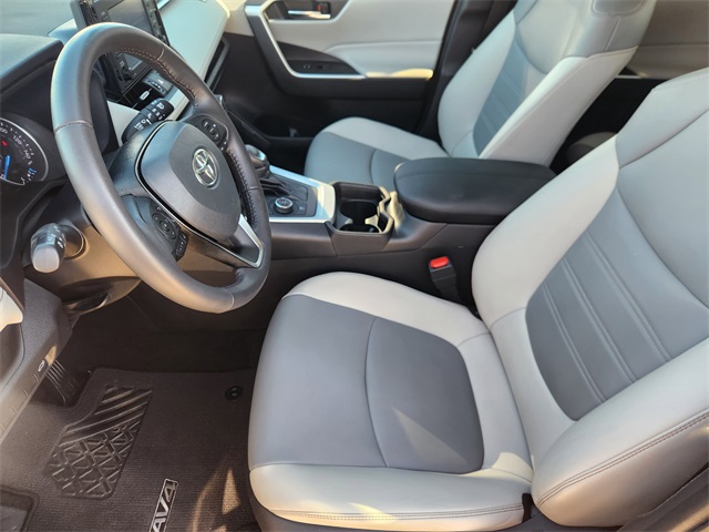 2021 Toyota RAV4 Hybrid XLE Premium Blue at Don McGill Toyota
