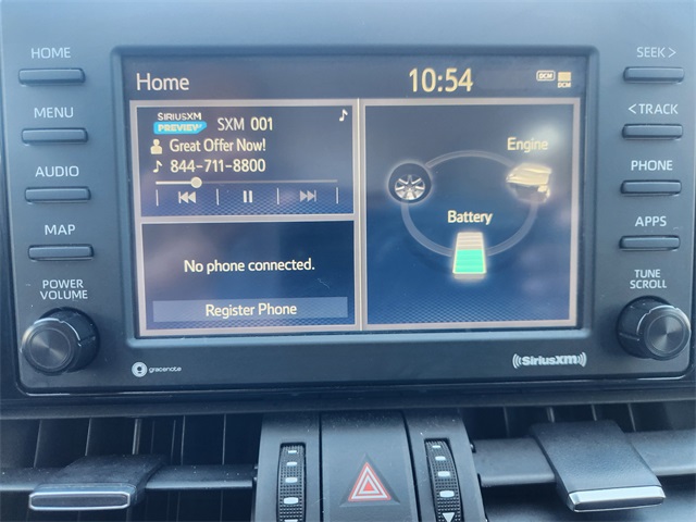 2021 Toyota RAV4 Hybrid XLE Premium Blue at Don McGill Toyota