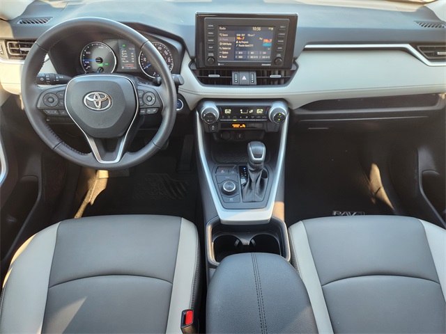 2021 Toyota RAV4 Hybrid XLE Premium Blue at Don McGill Toyota