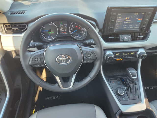 2021 Toyota RAV4 Hybrid XLE Premium Blue at Don McGill Toyota