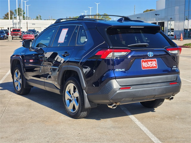 2021 Toyota RAV4 Hybrid XLE Premium Blue at Don McGill Toyota