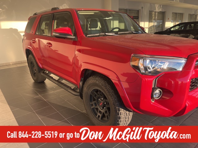 2024 Toyota 4Runner SR5 Premium Red at Don McGill Toyota
