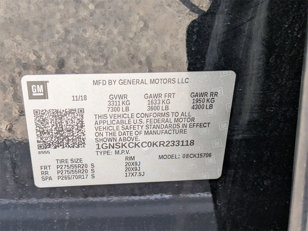 Used 2019 Chevrolet Tahoe For Sale in Findlay, OH