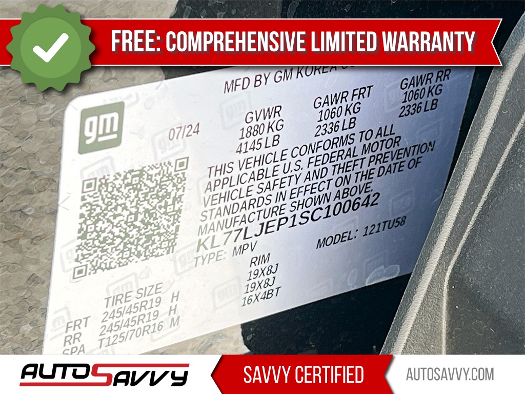 2025 Chevrolet Trax 2RS Black at Don Davis Chevrolet GMC