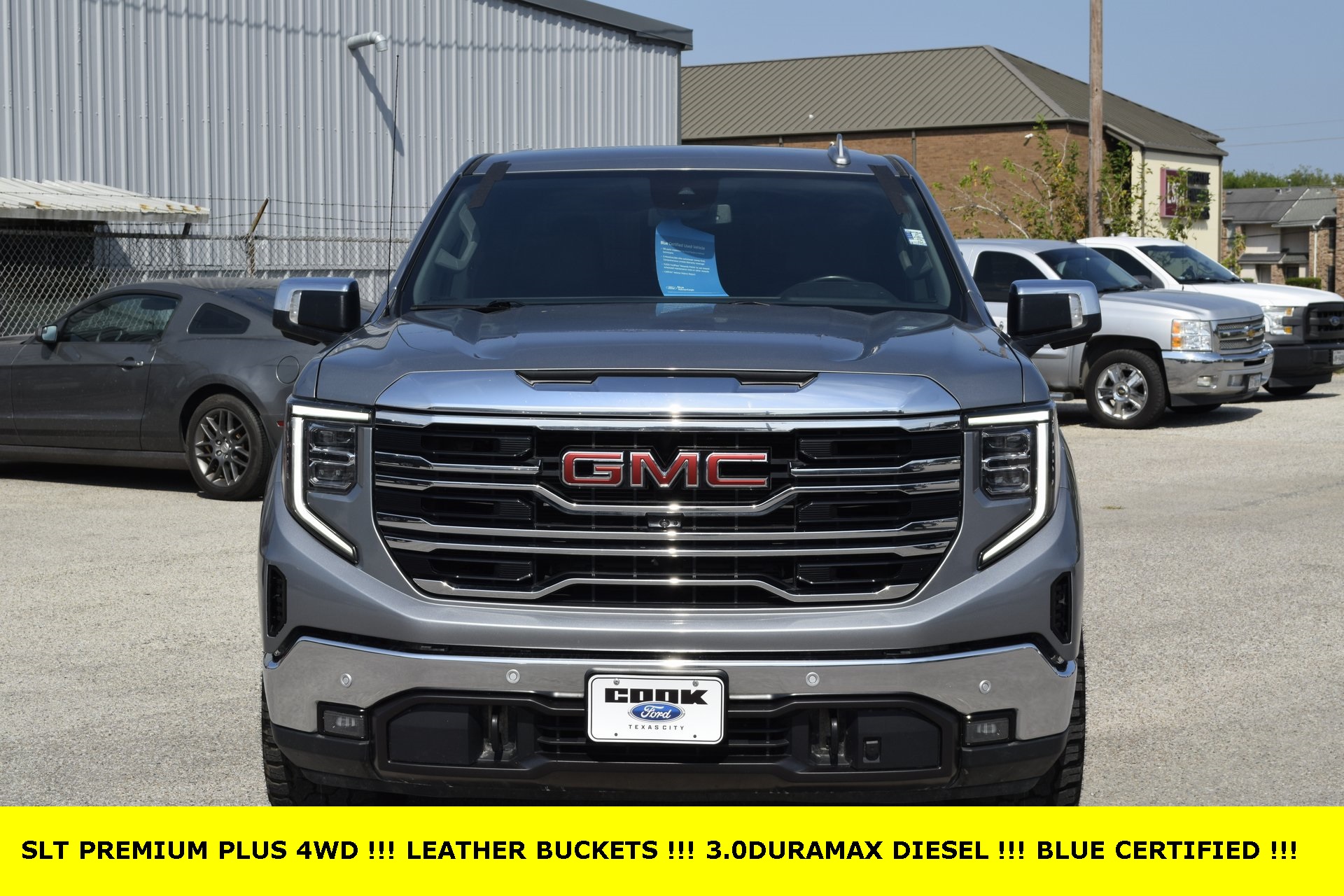 2024 GMC Sierra 1500 SLT Gray at Big Star Chrysler Jeep Dodge Ram 