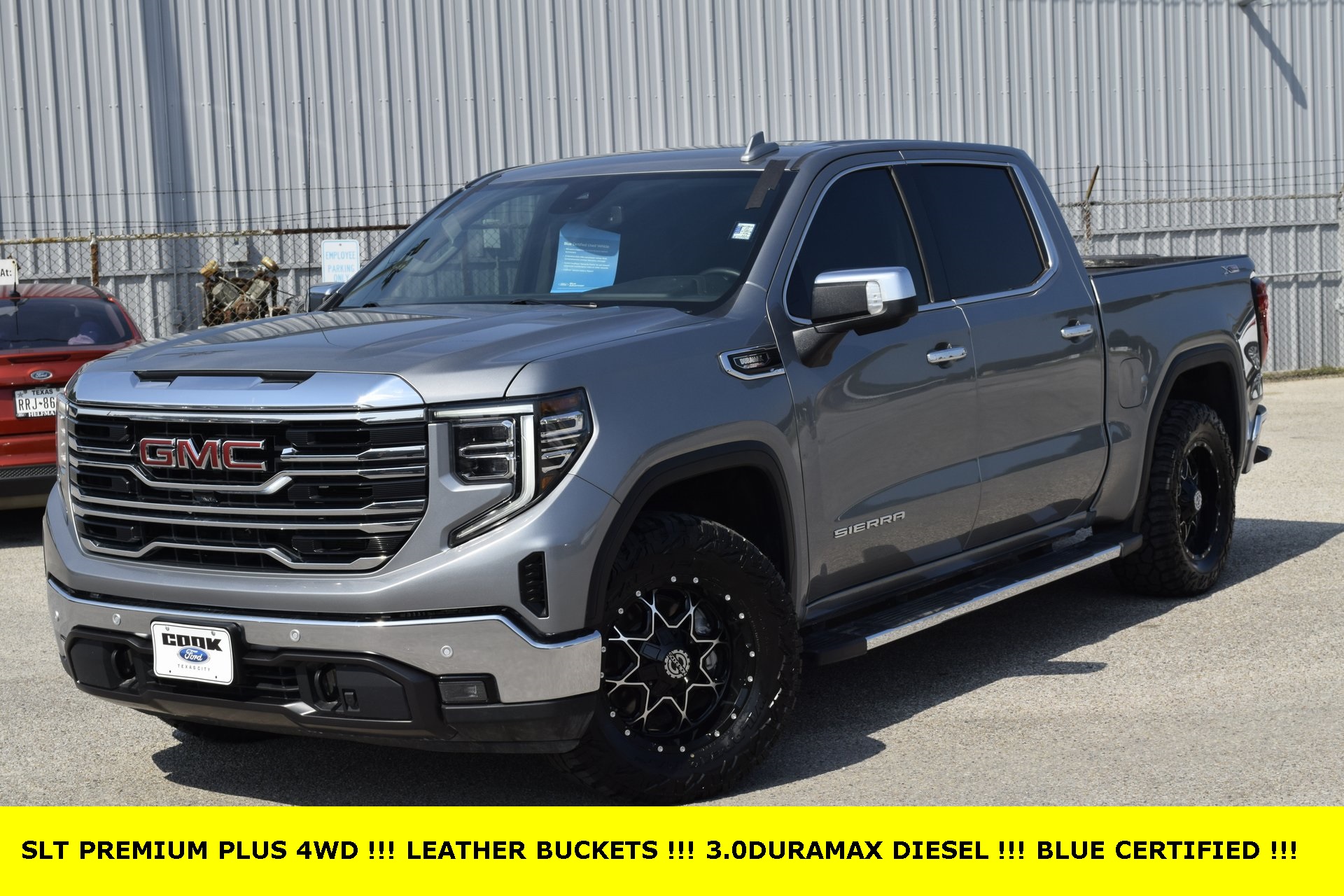2024 GMC Sierra 1500 SLT Gray at Big Star Chrysler Jeep Dodge Ram 