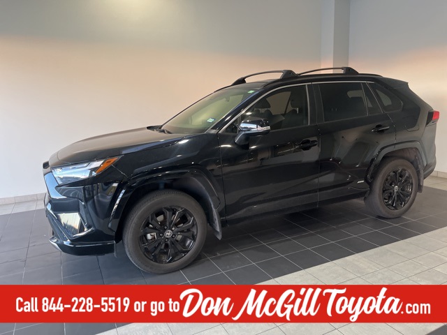 2023 Toyota RAV4 Hybrid SE Black at Baytown Hyundai