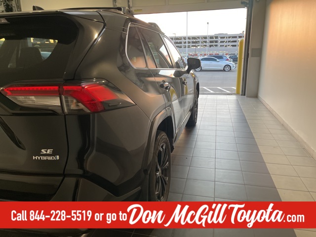 2023 Toyota RAV4 Hybrid SE Black at Baytown Hyundai