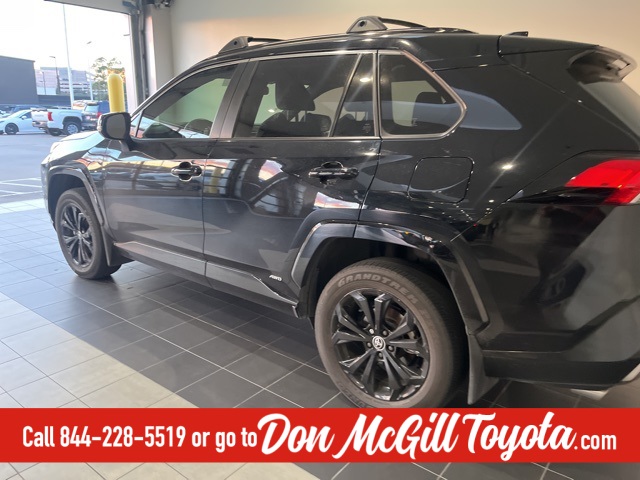 2023 Toyota RAV4 Hybrid SE Black at Baytown Hyundai