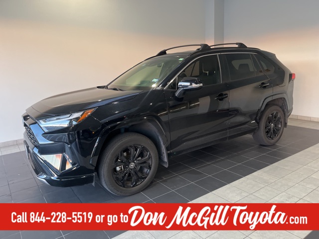 2023 Toyota RAV4 Hybrid SE Black at Baytown Hyundai