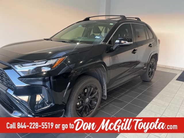 2023 Toyota RAV4 Hybrid SE Black at Baytown Hyundai