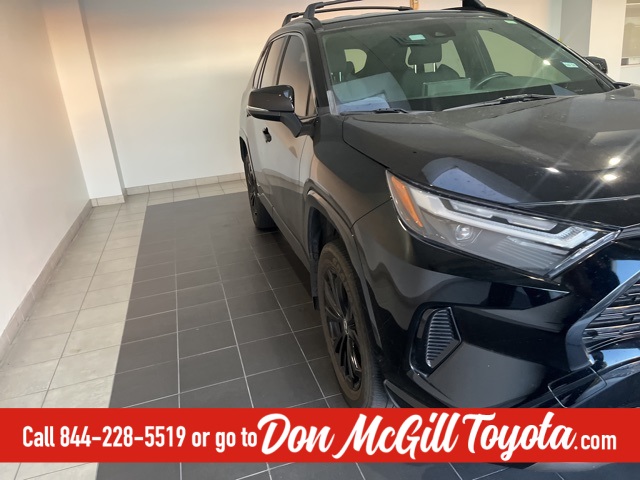 2023 Toyota RAV4 Hybrid SE Black at Baytown Hyundai