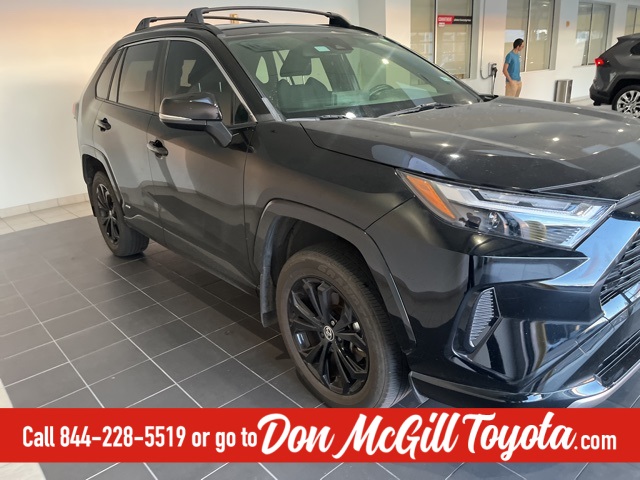 2023 Toyota RAV4 Hybrid SE Black at Baytown Hyundai